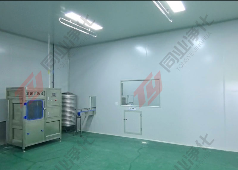 山西千級灌裝水無塵車間